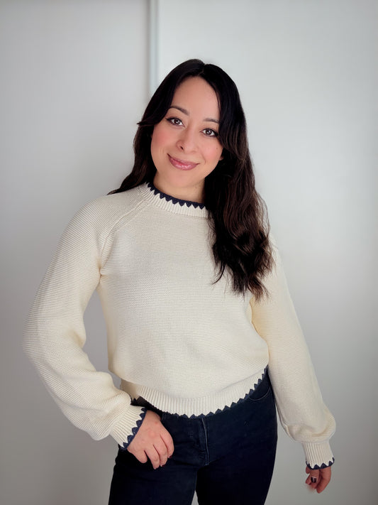 Ivory Stitch Sweater