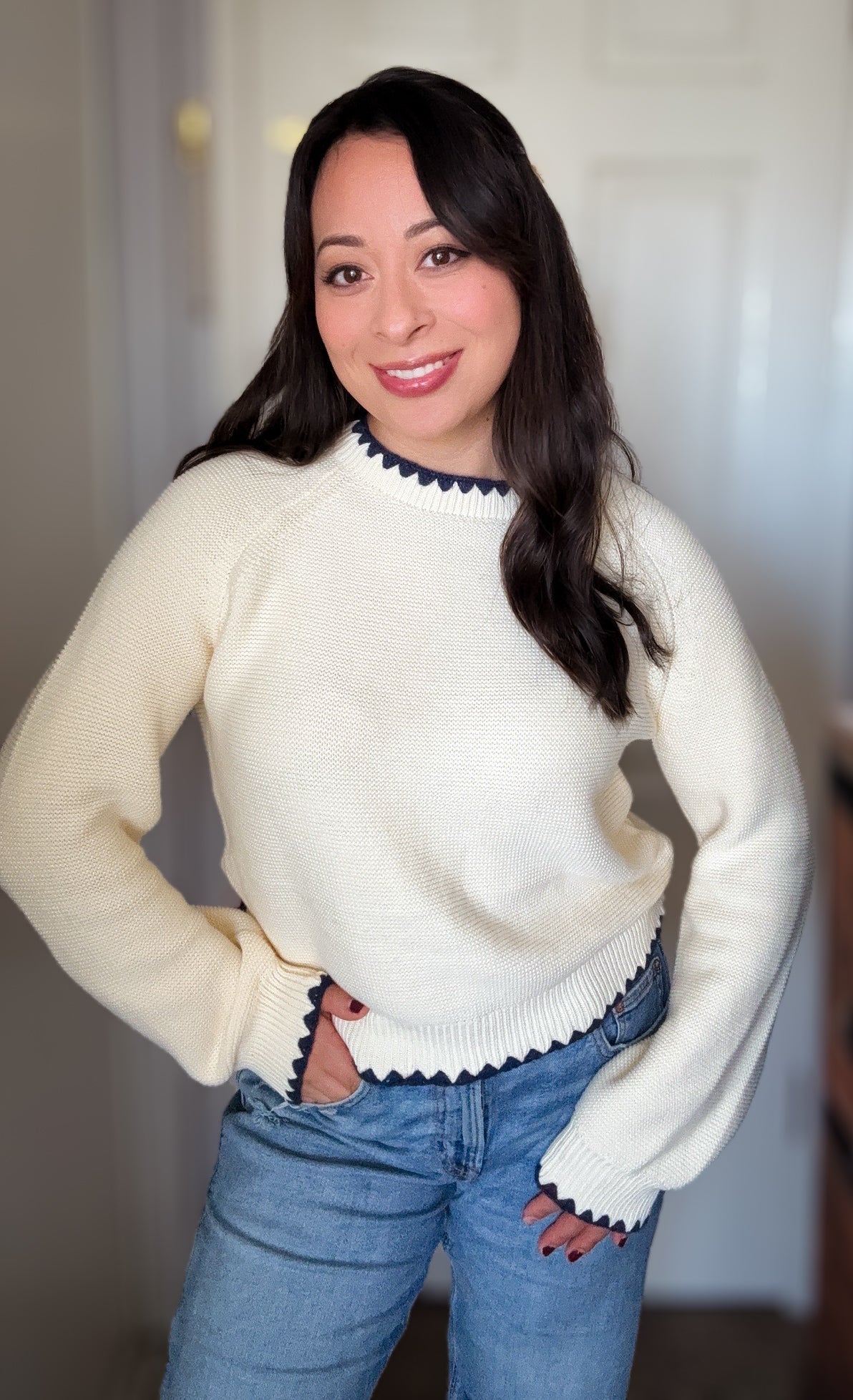 Ivory Stitch Sweater