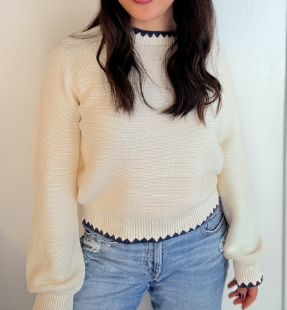 Ivory Stitch Sweater